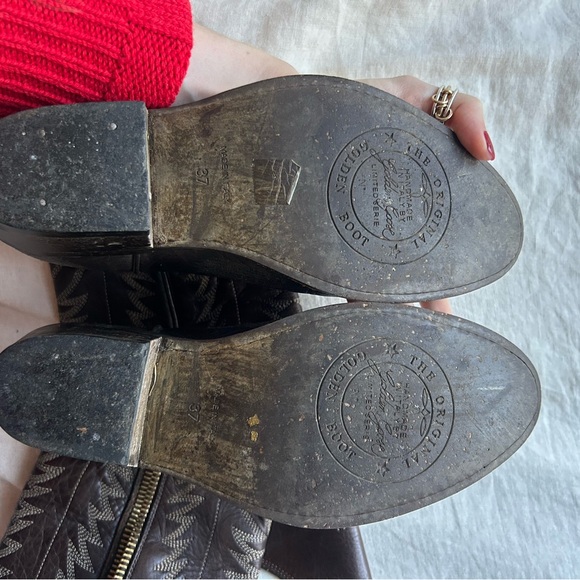 Golden Goose Wish Star leather cowboy boots - Picture 4 of 7